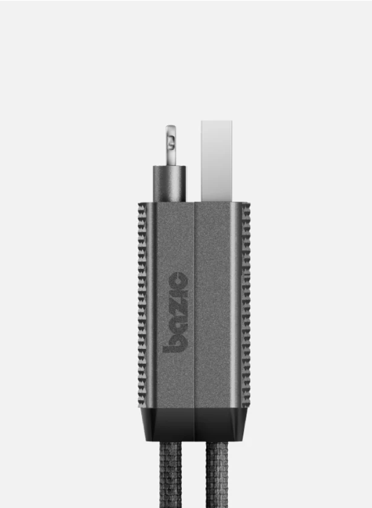 Bazic by Energea GoCharge Alucable 4in1 Aluminum 1m Charging Cable
