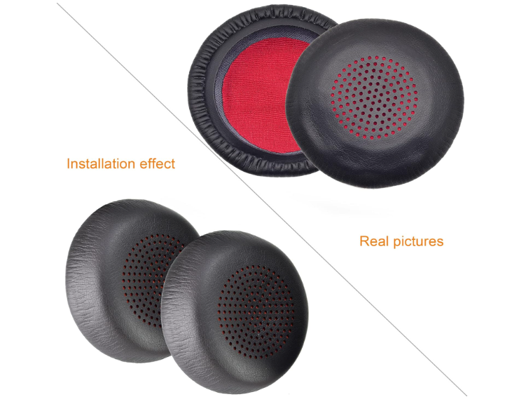 Poly Voyager Focus UC Leatherette Ear Cushions (2 Pieces)