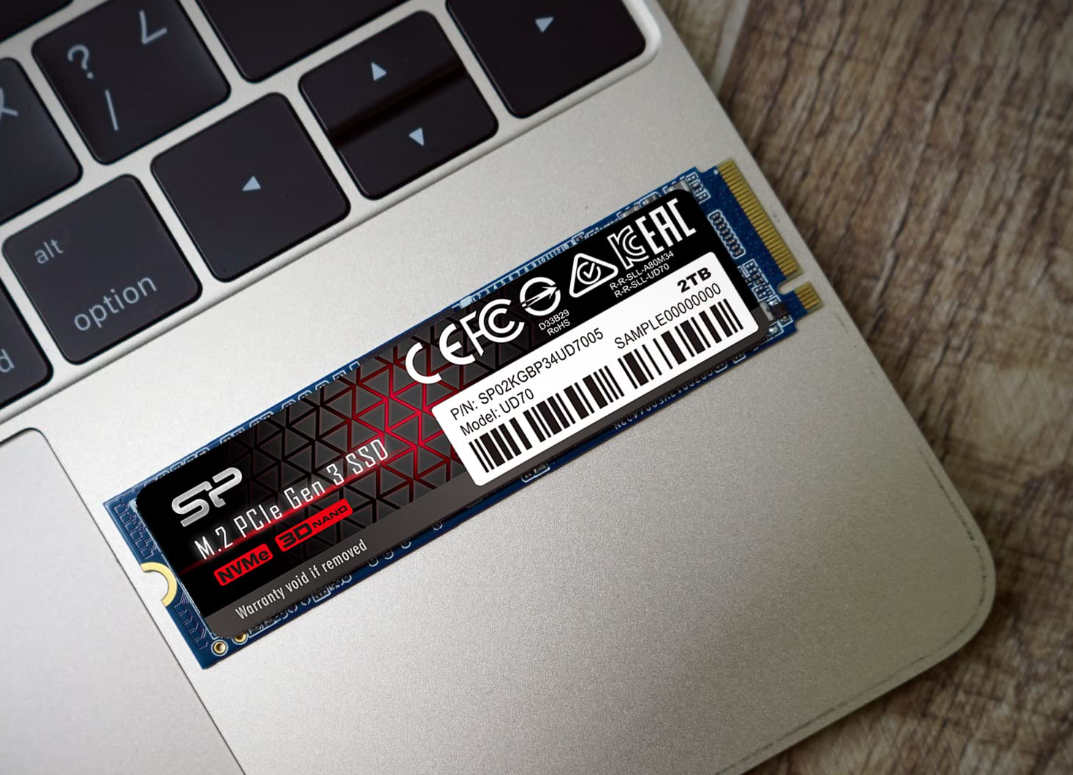 Silicon Power 256GB - NVMe M.2 PCIe Gen3x4 2280 TLC R/W up to 3,100/1,100MB/s SSD (SP256GBP34A80M28)