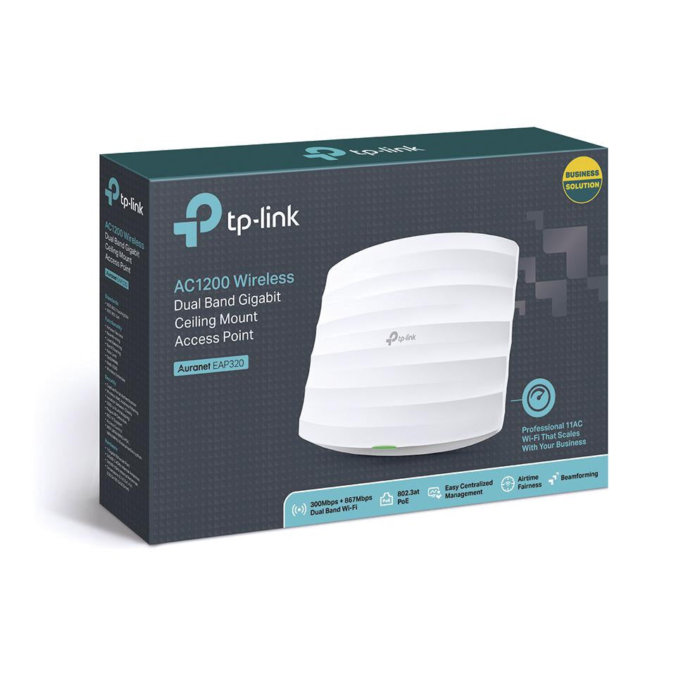 TP-Link EAP320 AC1200 Wireless Dual Band Gigabit Ceiling Mount Access Point
