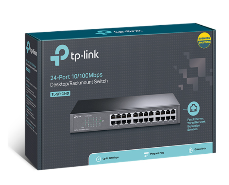 TP-Link TL-SF1024D 24-port 10/100Mbps Desktop/Rackmount Switch