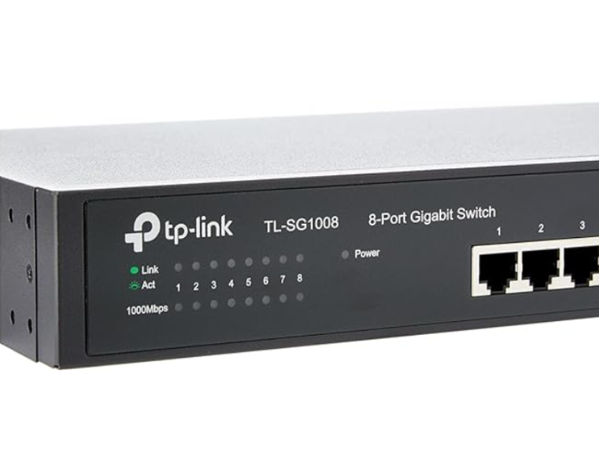 TP-Link TL-SG1008 8-Port Gigabit Desktop/Rackmount Switch