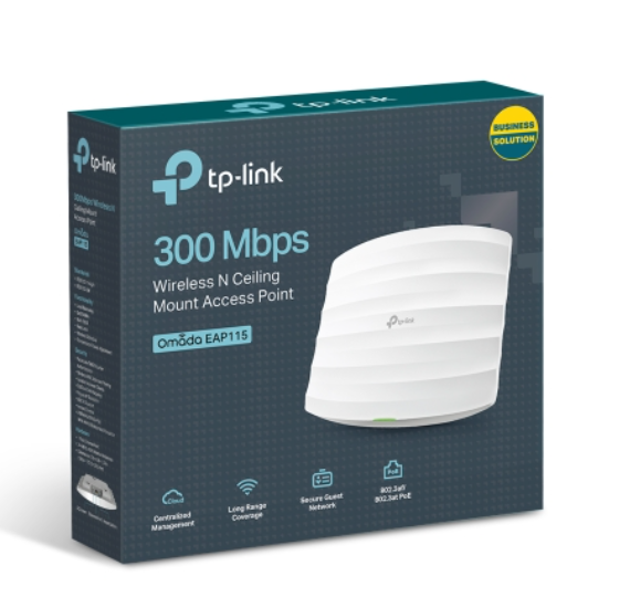 TP-Link EAP115 300Mbps Wireless N Ceiling Mount Access Point