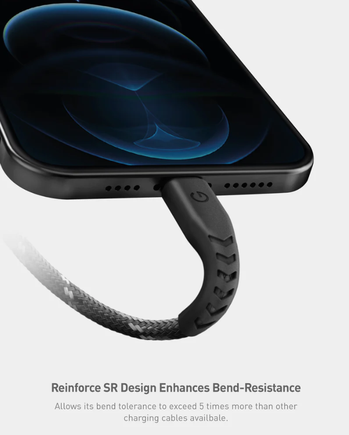 Energea NyloFlex USB-C to Lightning