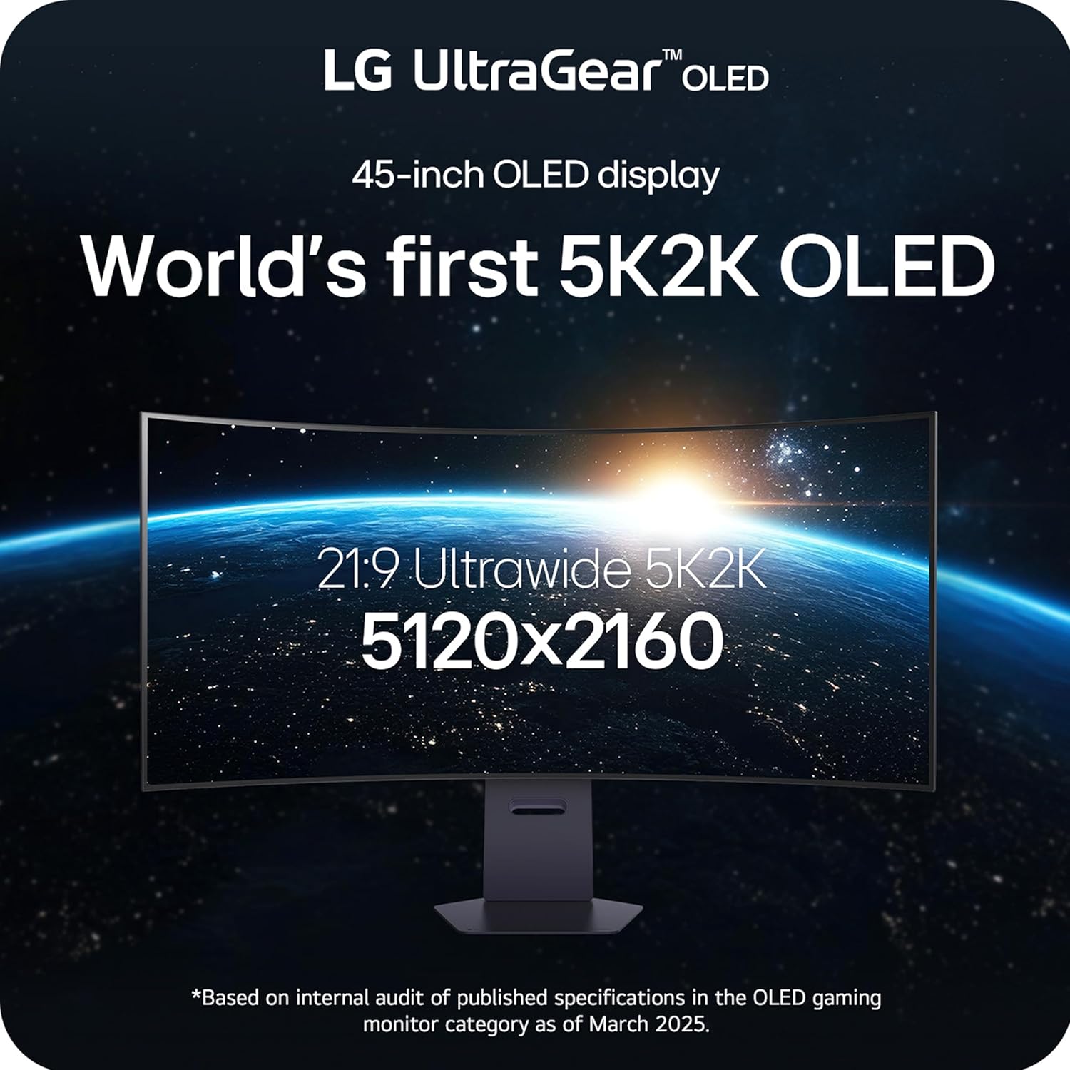 LG 45GX950A-B 45 Inch UltraGear™ OLED 5K2K WUHD 165Hz or WFHD Dual Mode 330Hz 0.03ms G-sync Compatible DisplayPort 2.1 Gaming Monitor