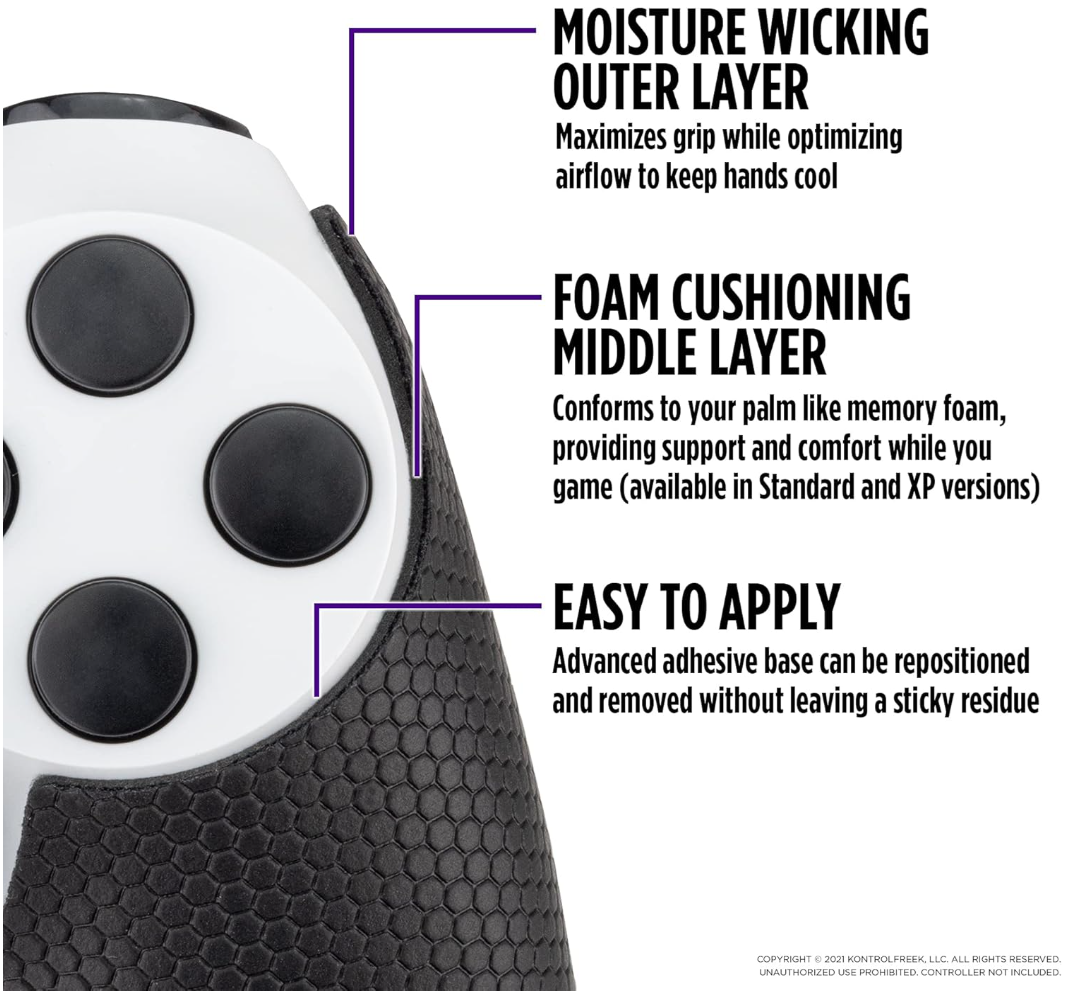 KontrolFreek FPS Freek Battle Royale Nightfall Performance Kit for PS5 Black