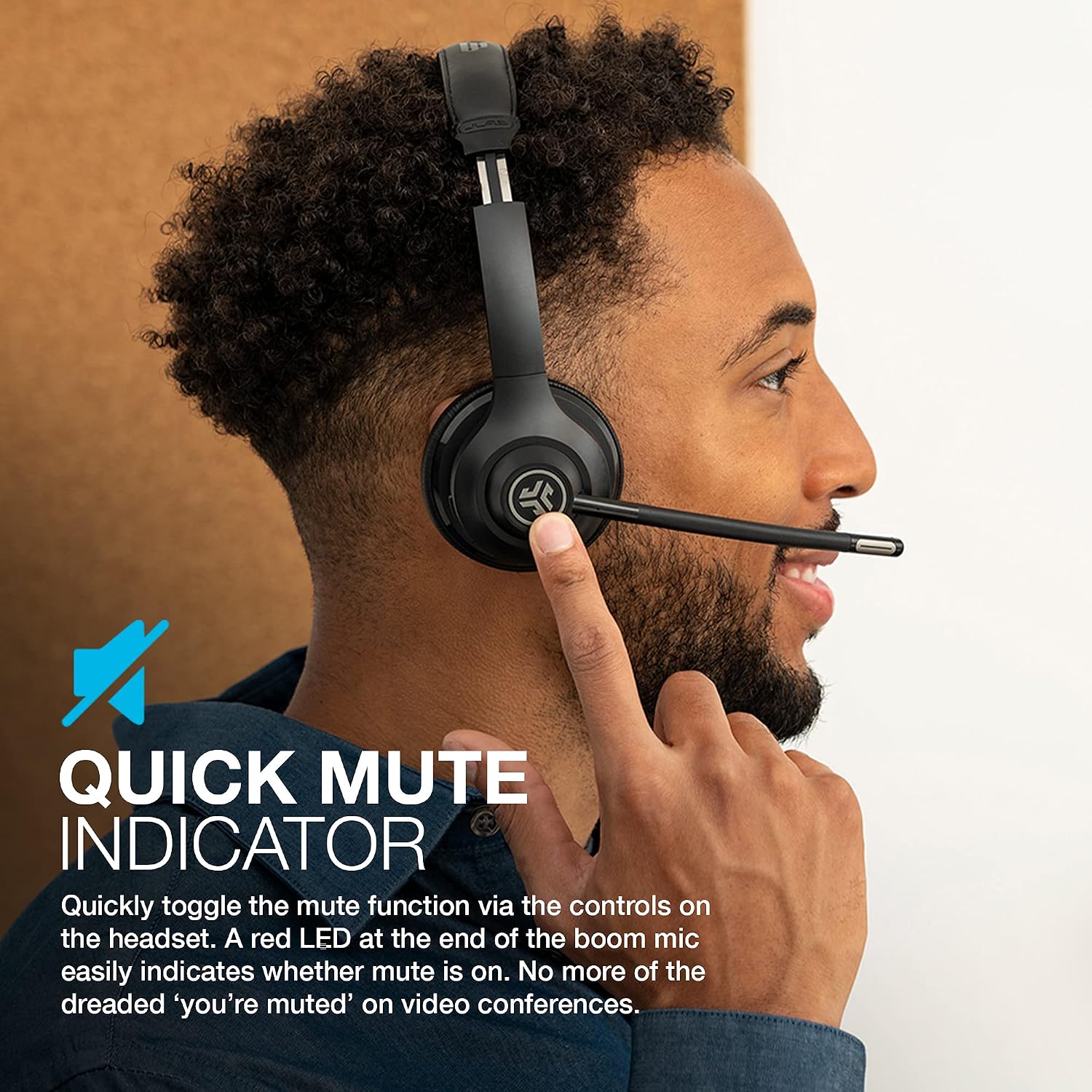 Jlab Go Work Gen 2 Wireless Headphones- Black