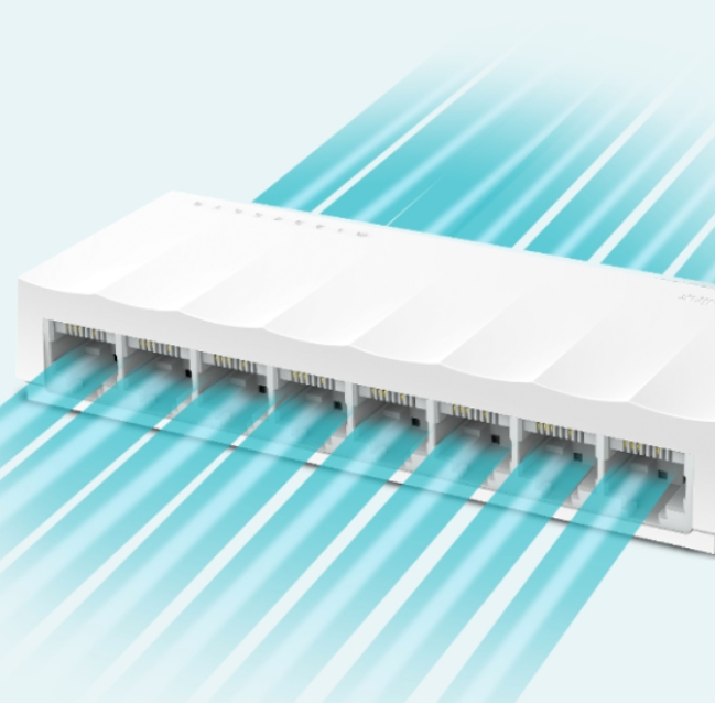 TP-Link LS1008 8-Port 10/100Mbps Desktop Switch