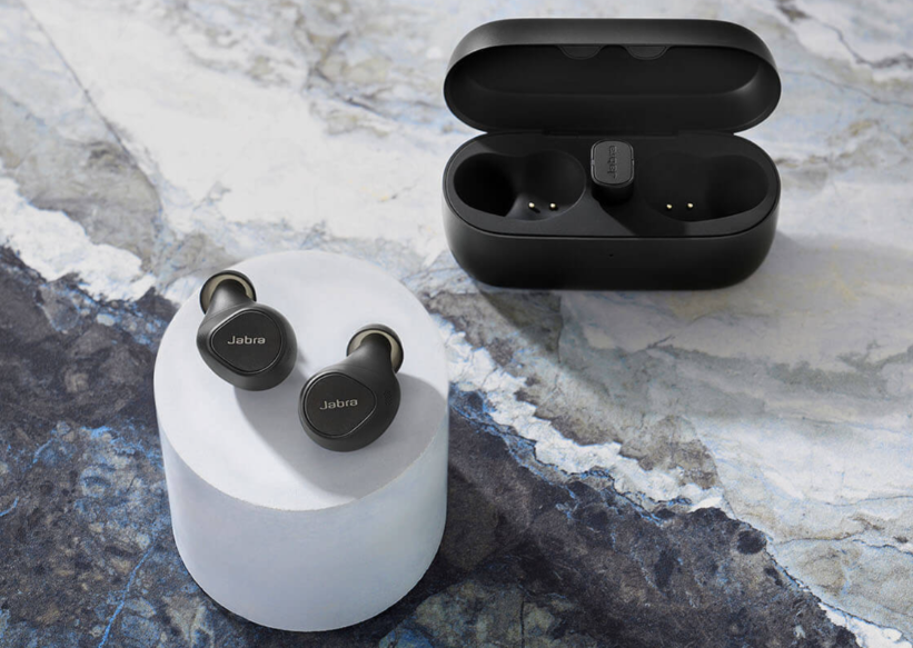 Jabra Evolve2 Buds,USB-C WSSCHRGP Active Noise-Cancellation, Wireless charging Pad