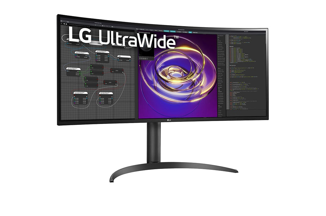 LG 34WP85CN-B Curved UltraWide™ 34'' QHD IPS Display Monitor