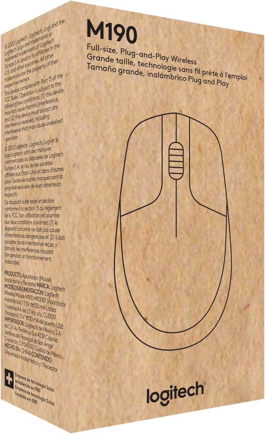 Logitech M190 WL Mouse