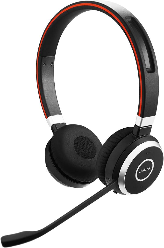 Jabra Evolve 65 MS Stereo Professional Wireless Headset With USB Adaptor