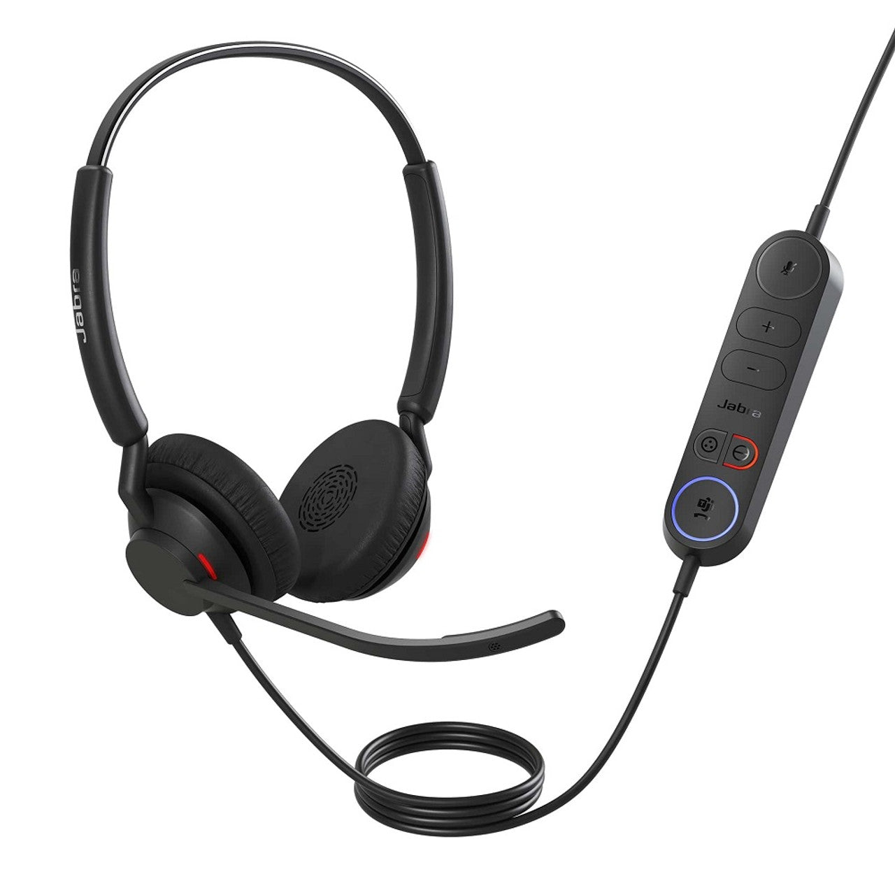 Jabra Engage 40 Stereo MS USB-A or USB-C/A With Inline Link, Wired USB Headset