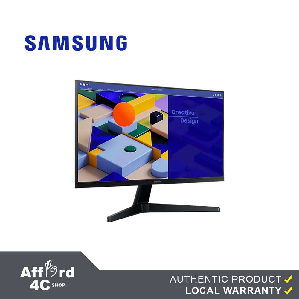 Samsung LS27C310EAEXXP FHD, 1920 x 1080, VGA + HDMI , 250cd, 75Hz Refresh Rate, 5 ms response time,Eco Saving Plus, Eye Saver Mode, Flicker Free, Game Color Mode, AMD Freesync, Windows 10 Certifiication IPS Panel