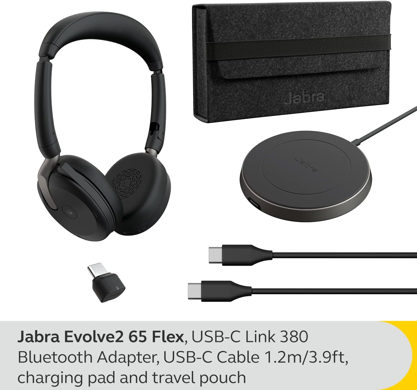 Jabra Evolve2 65 Flex - The First Compact and Foldable Headset