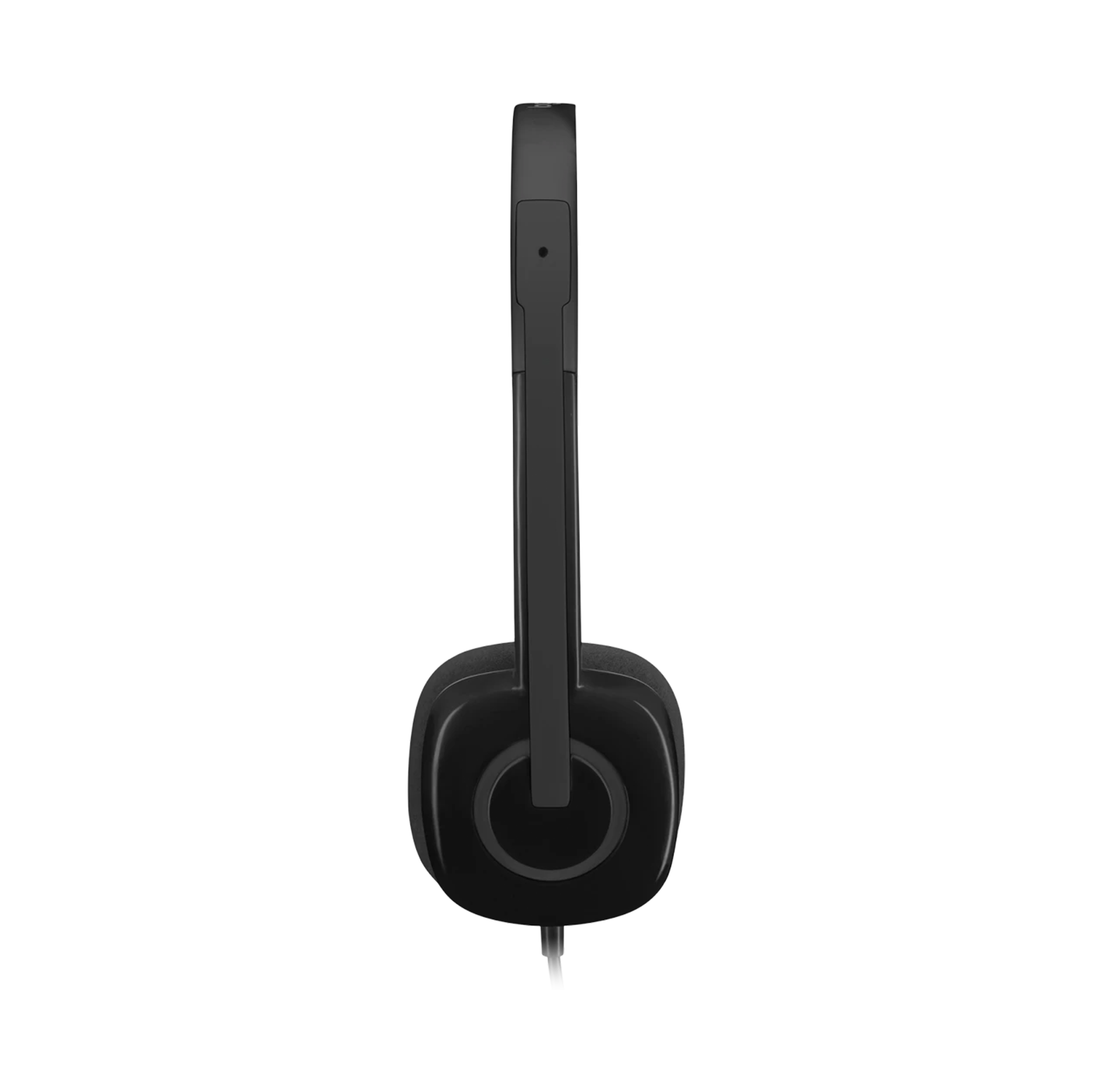 Logitech H151 Wired Headset, Stereo Headphones with Rotating Noise-Cancelling Microphone
