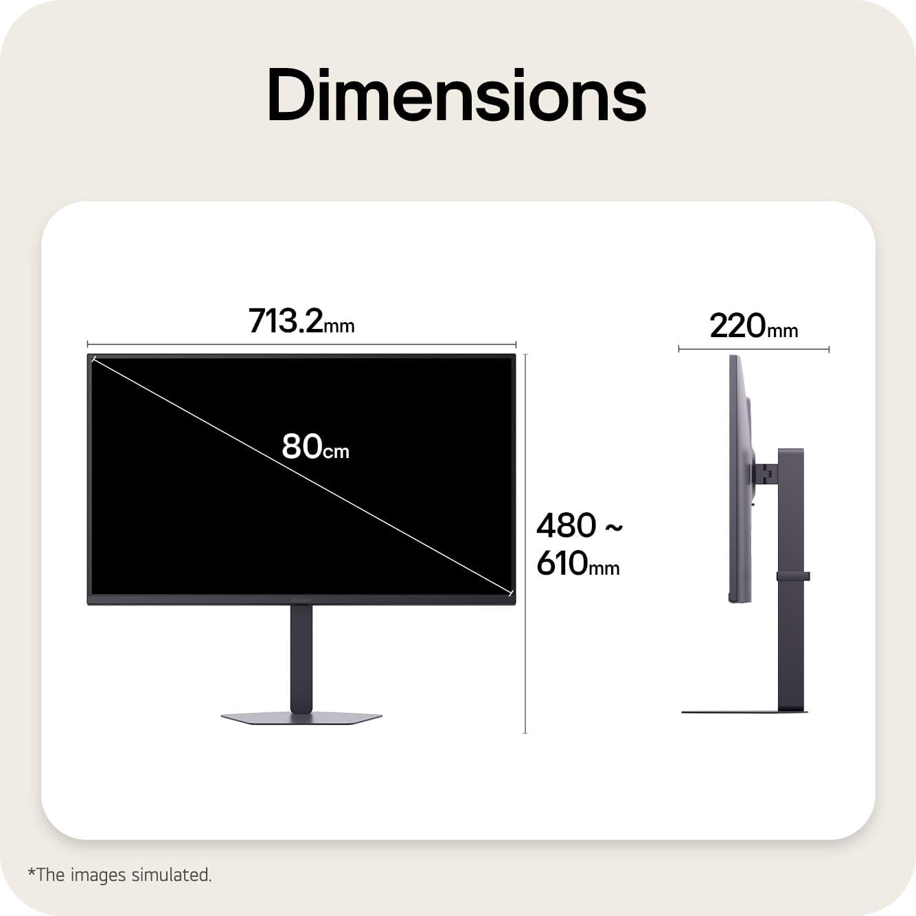 LG 32G620B-B 32-inch Ultragear QHD (2560 x 1440) IPS Gaming Monitor, 200Hz, 1ms, NVIDIA G-Sync Compatible, AMD FreeSync Premium, HDR10, HDMI, DisplayPort, Tilt/Height/Swivel/Pivot Stand