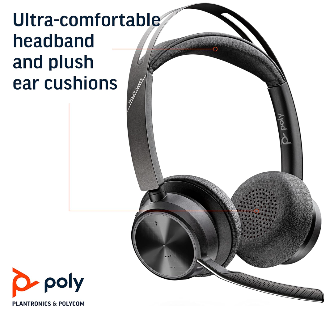 Poly Voyager Focus 2 USB-A Headset (UC)