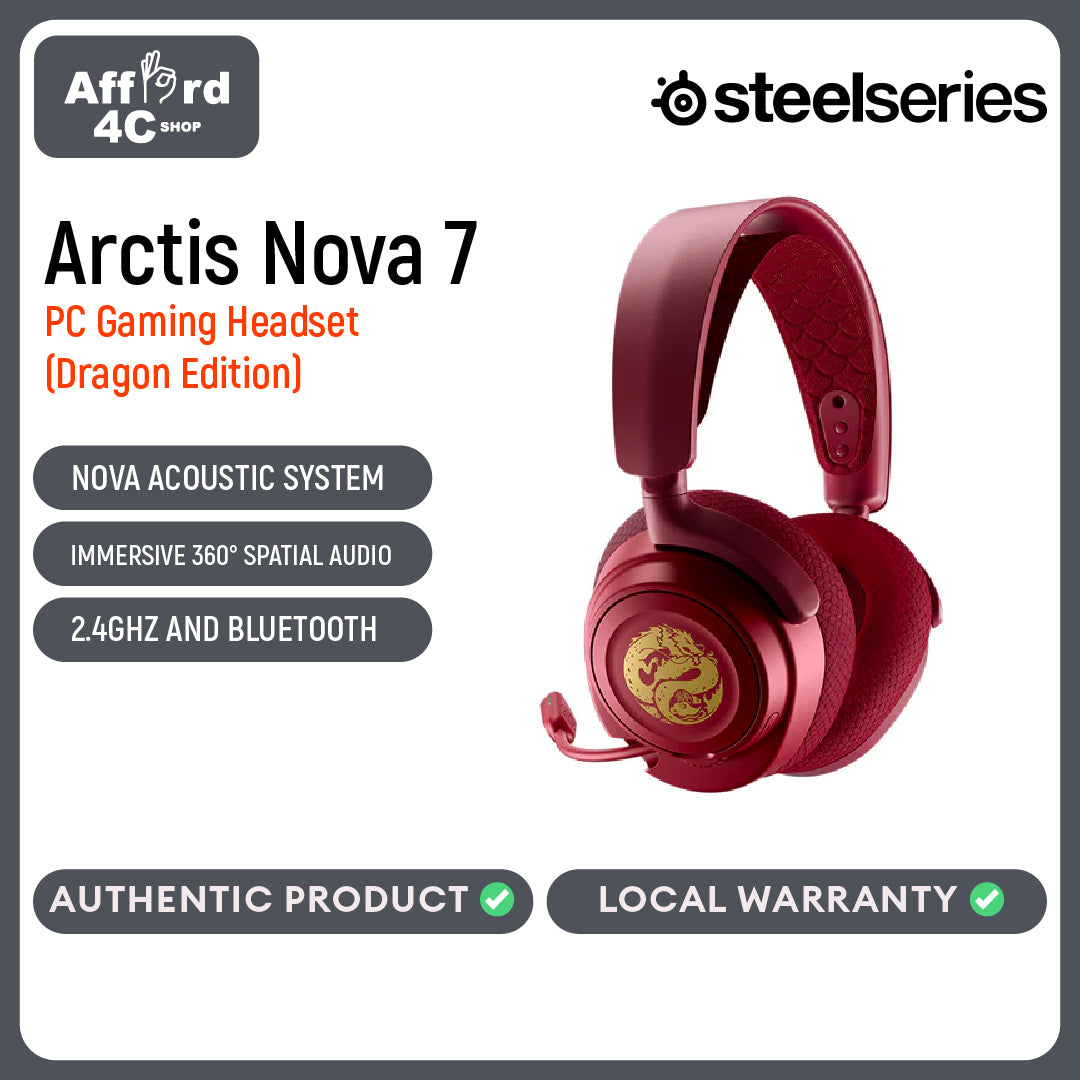 SteelSeries Arctis Nova 7 Lunar Year HeadSet