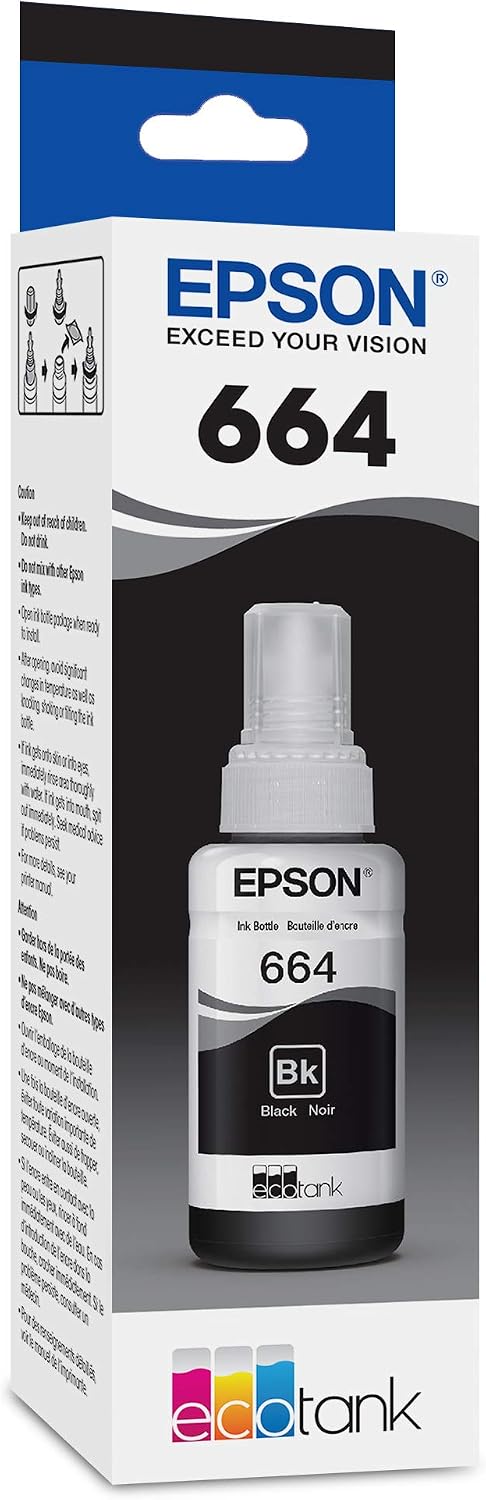 EPSON 664 Genuine Ink Bottle 70ml