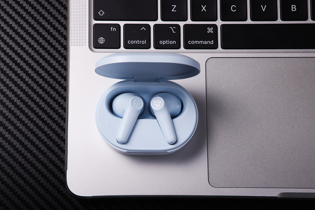JLab J1 Open Pods True Wireless Earbuds with 35+ hours of Bluetooth playtime, Be Aware Mode