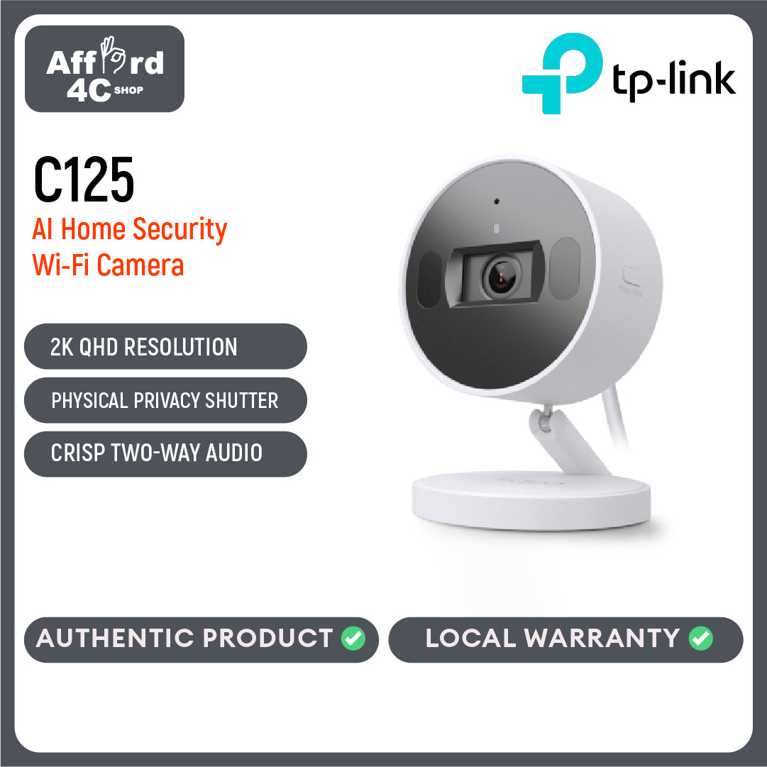 Tapo C125 AI Home Security Wi-Fi Camera