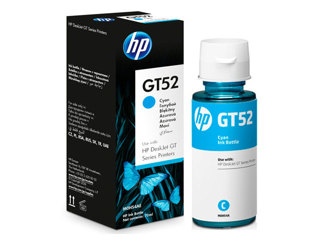 HP GT52 Cyan/Magenta/Yellow Ink Bottle Compatible with Smart Tanks All-In-One Printer Series