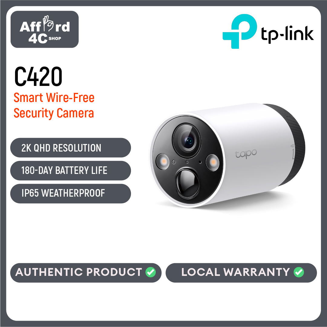 Tapo C420 Smart Wire-Free Security Camera