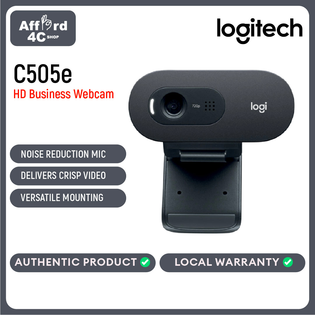 Logitech C505e HD Business 720p for Video Calling and Recording