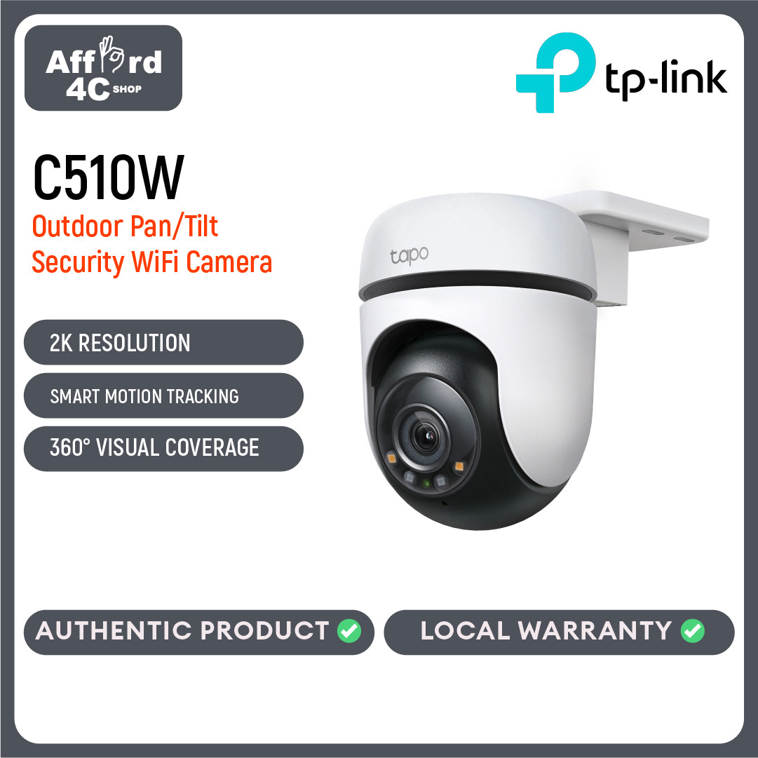 Tapo C510W Outdoor Pan/Tilt Security WiFi Camera