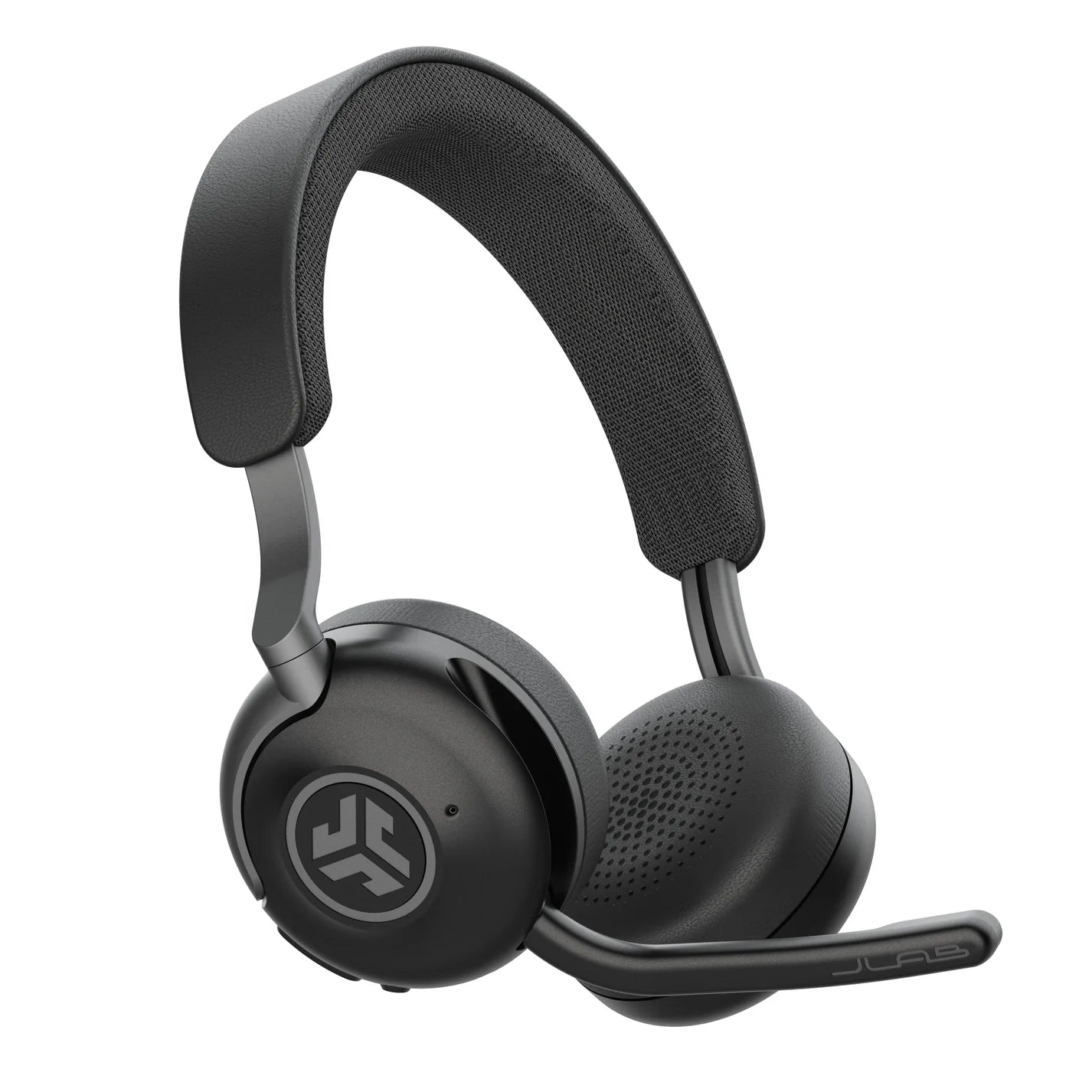 JLab Epic Work Wireless Headset with Microphone Smart Active Noise Cancellation Charging Hub 90+ Playtime Quick Mute Bluetooth Headphones Multipoint Connect PC Laptop Mobile