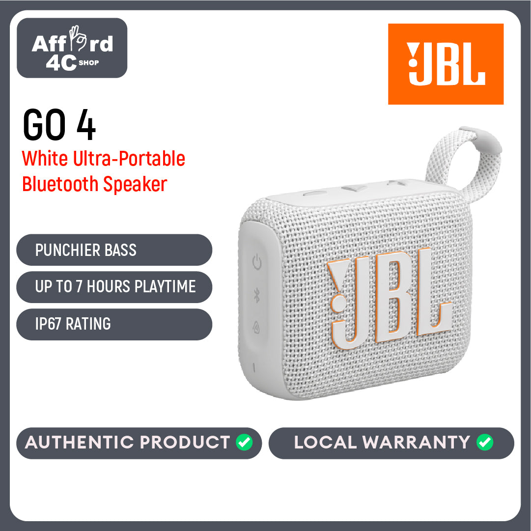 JBL Go 4 Wireless Bluetooth Speaker