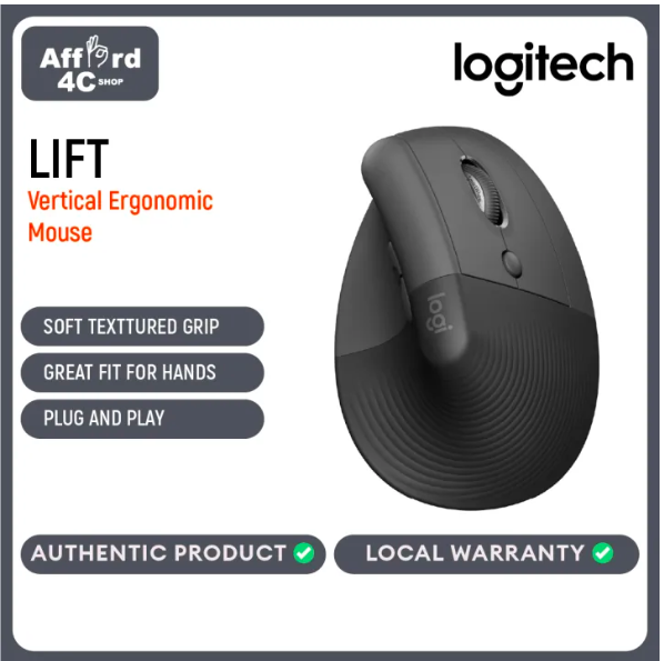 LOGITECH LIFT VERTICAL ERGON MOUSE