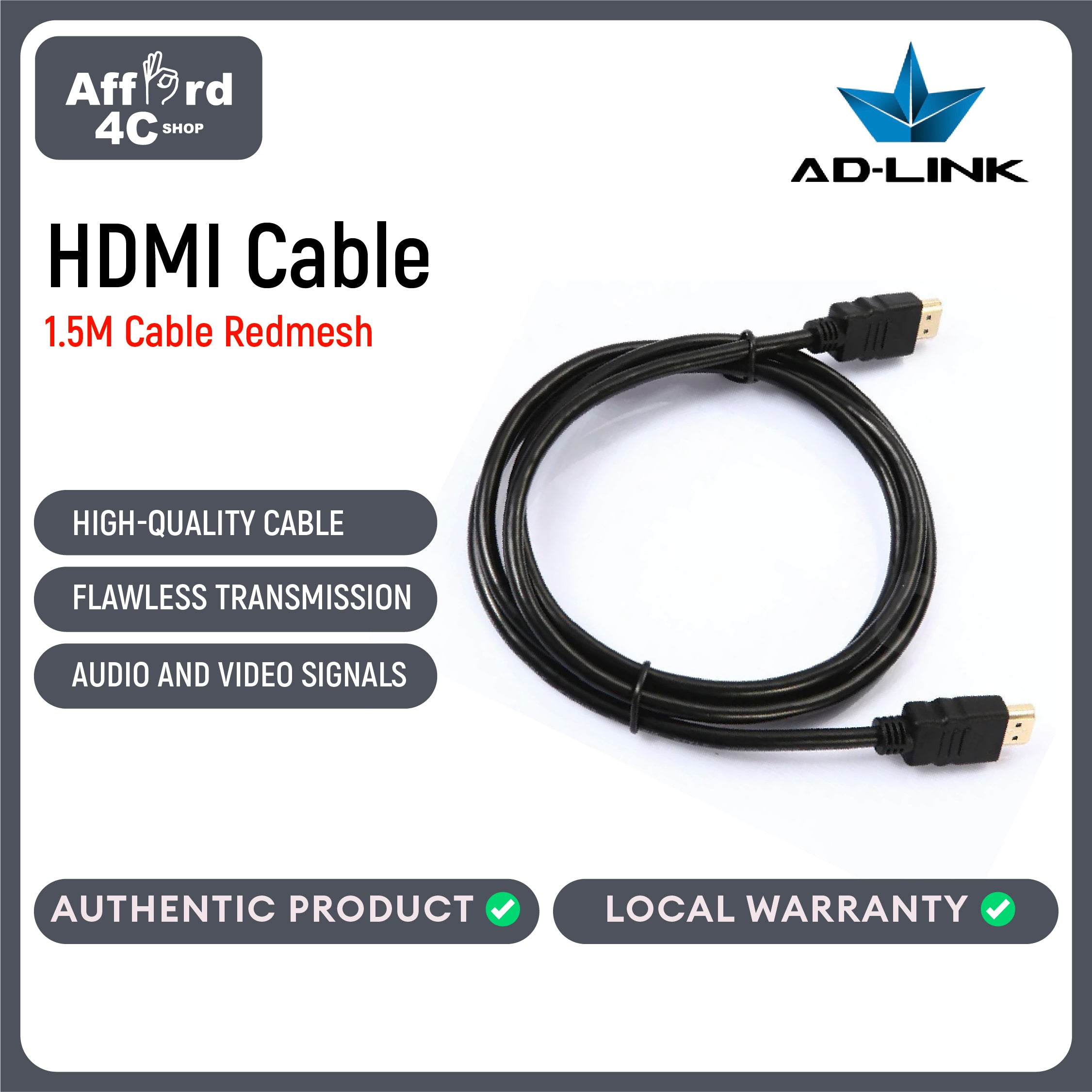 AD-Link HDMI Cable 1.5M