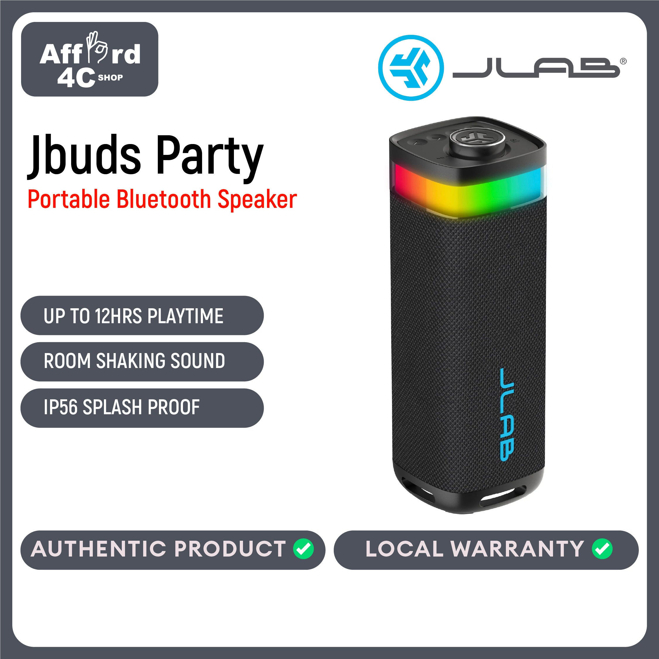 JBuds Party Speaker