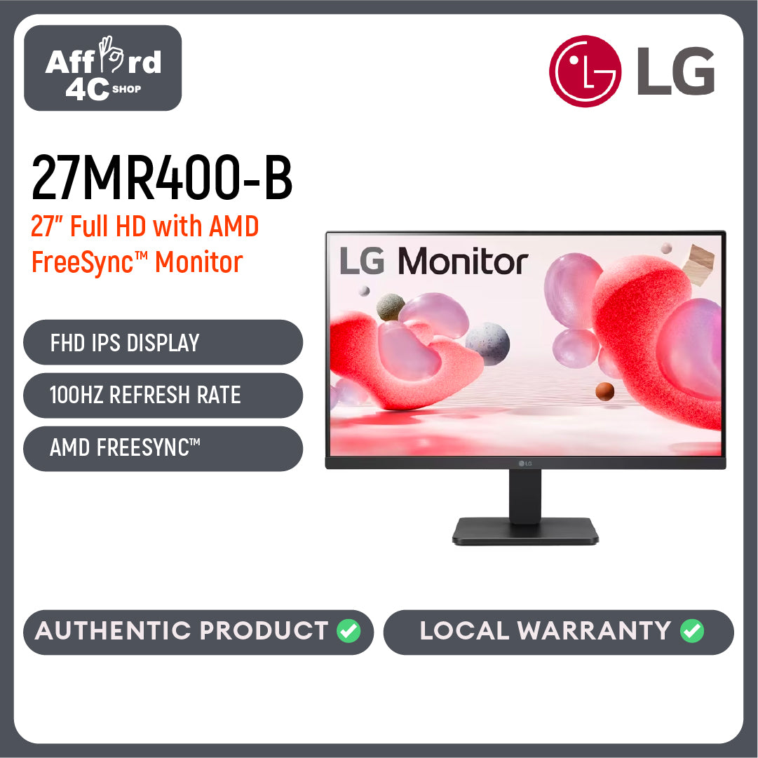 LG 27'' IPS Full HD monitor with AMD FreeSync™