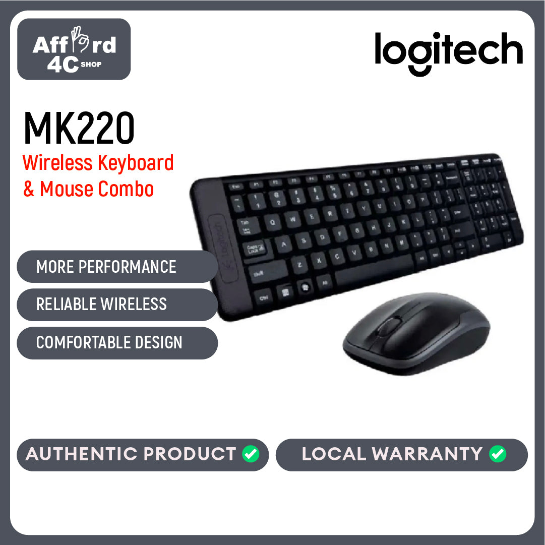 Logitech Wireless Combo MK220