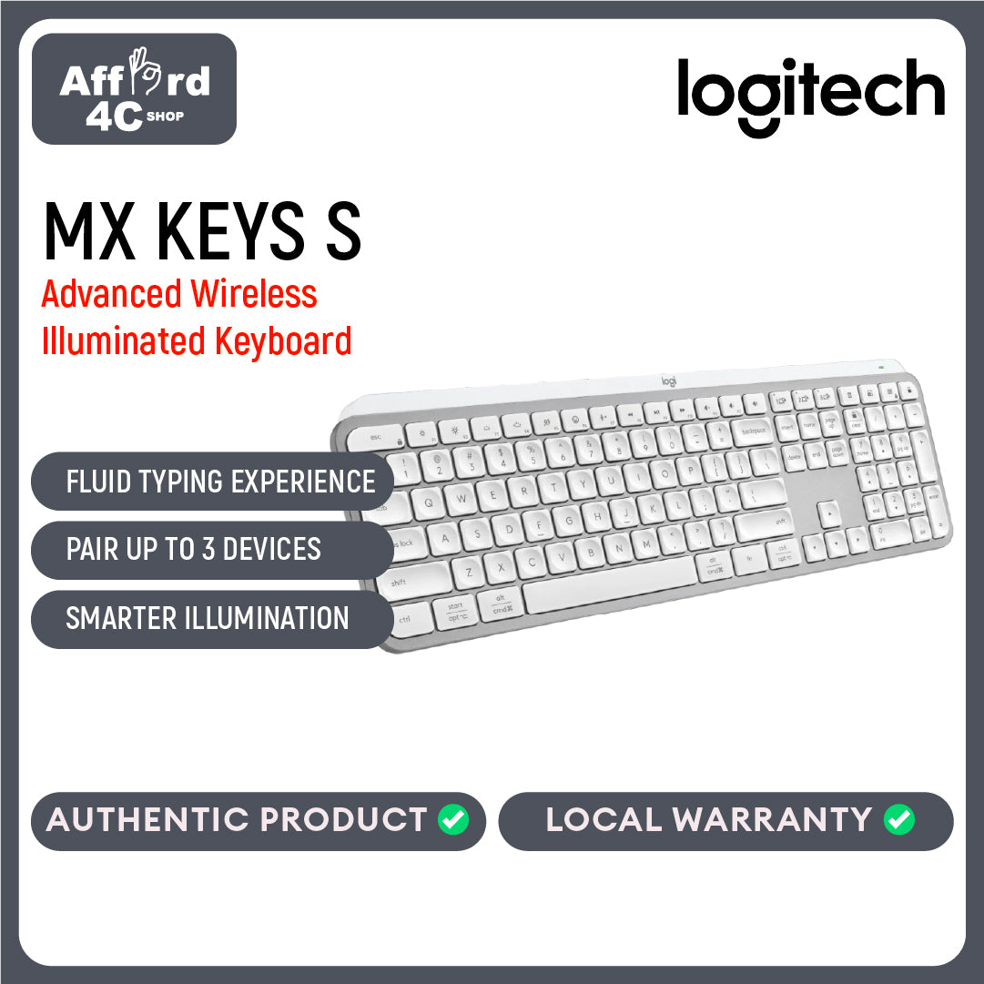 Logitech MX Keys S Wireless Keyboard
