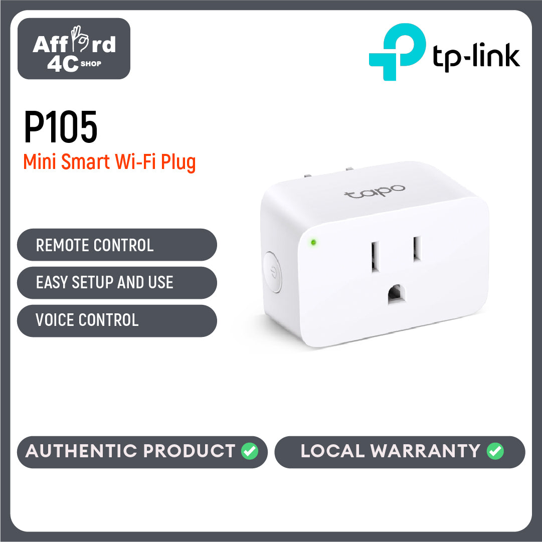 Tapo P105 Mini Smart Wi-Fi Plug