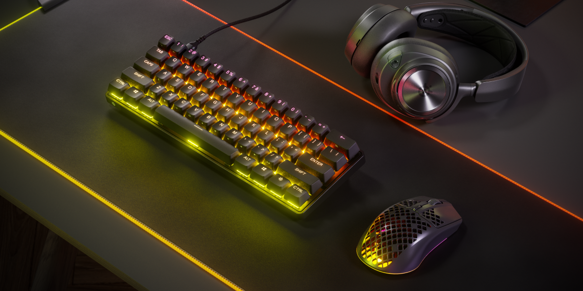 SteelSeries 64820 Apex Pro Mini Gaming Keyboard RGB