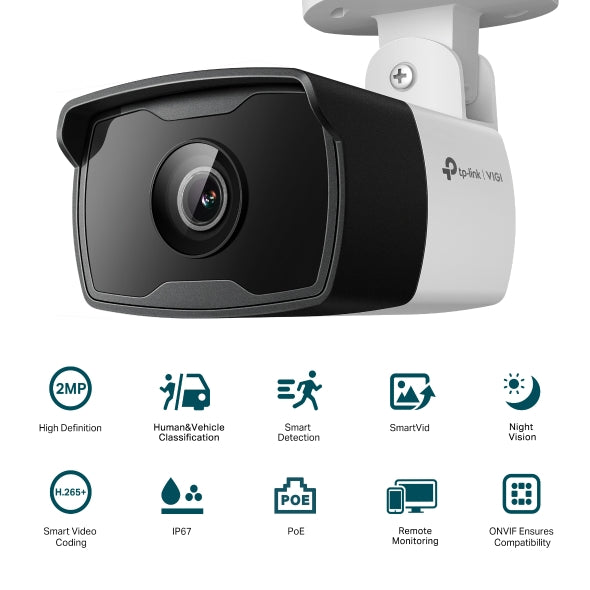 TP-Link VIGI C320I 2MP Outdoor IR Bullet Network Camera