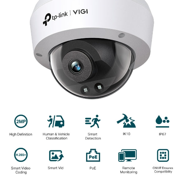 TP-Link VIGI C220I 2MP IR Dome Network Camera