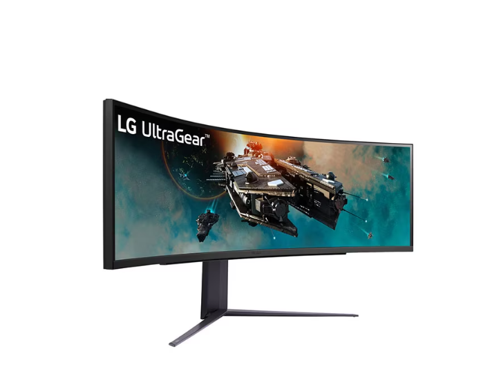 LG 49” UltraGear™ 32:9 Dual QHD Curved Gaming Monitor with 240Hz Refresh Rate