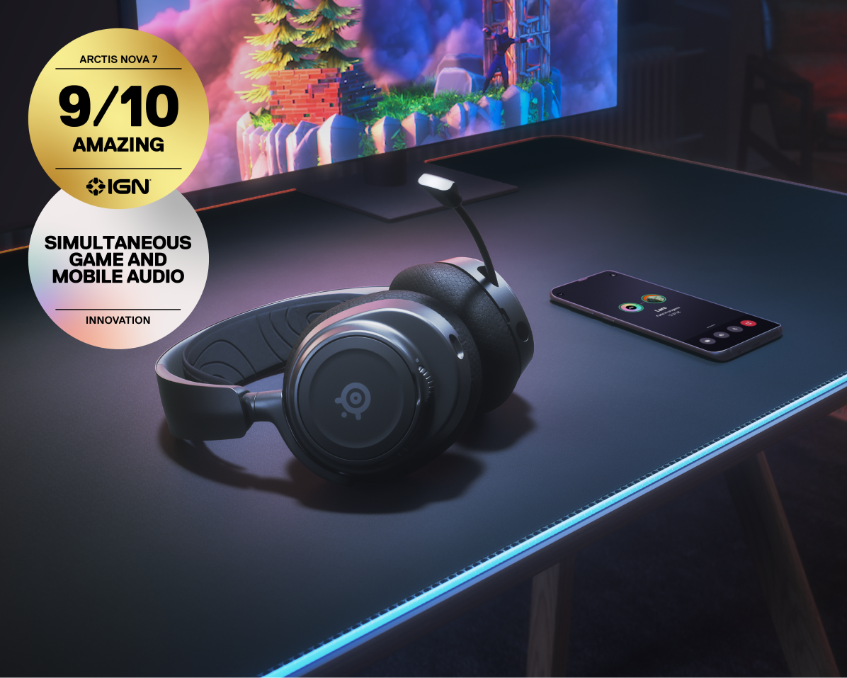 SteelSeries 61553 Arctis Nova 7 Headset BK