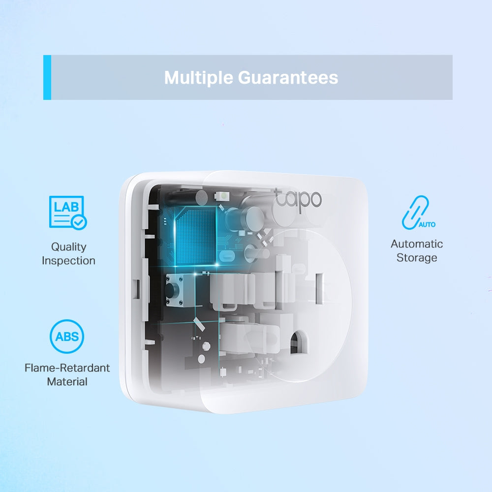 Tapo P100 Mini Smart Wi-Fi Socket (4-Pack)