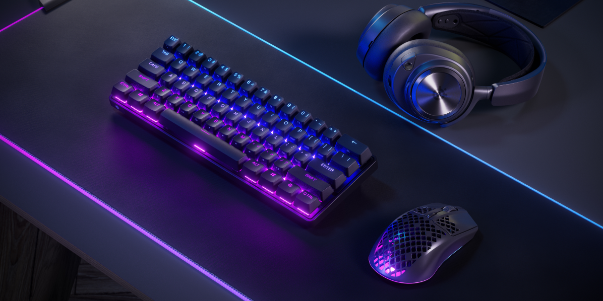 SteelSeries 64842 Apex Pro Mini Wireless Keyboard RGB