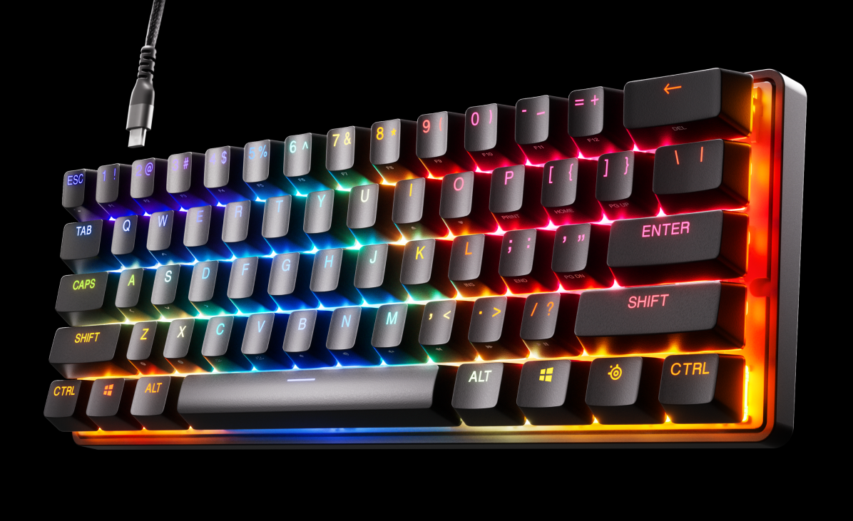 SteelSeries 64820 Apex Pro Mini Gaming Keyboard RGB