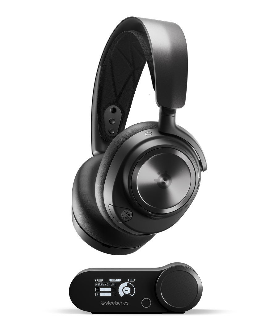 SteelSeries 61520 Arctis Nova Pro Wireless Headset BK