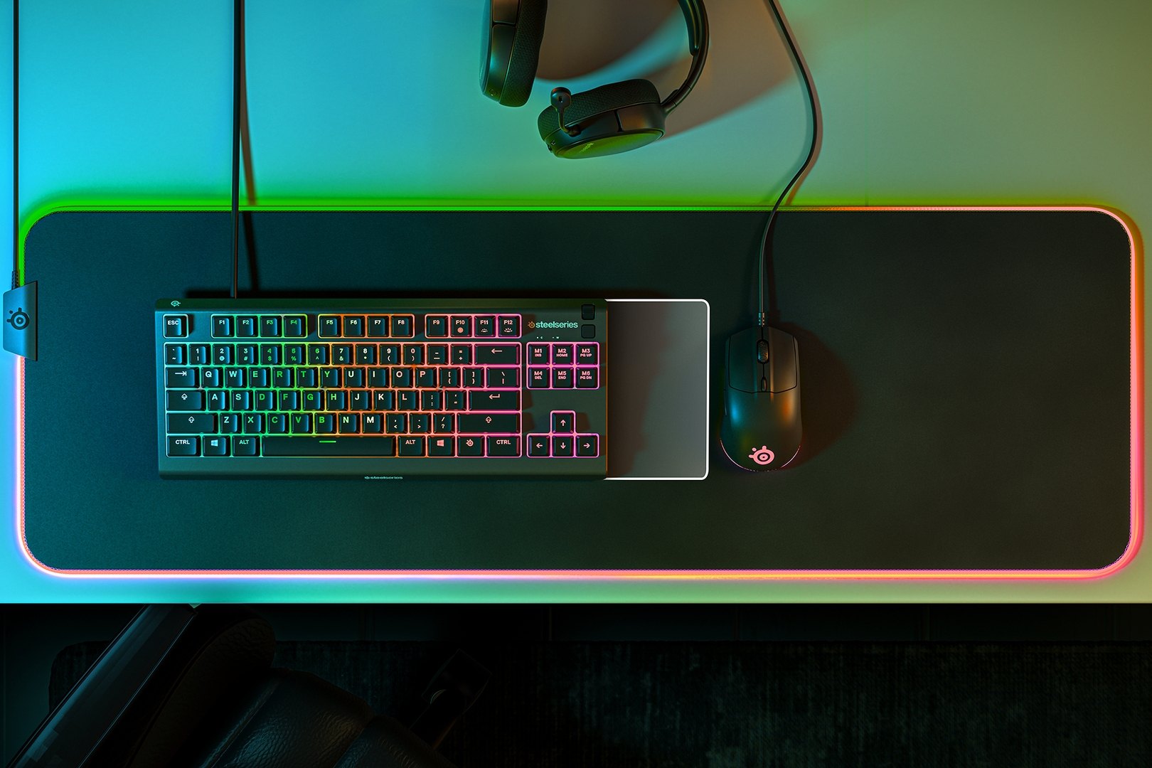 SteelSeries 64831 Apex 3 TKL Gaming Keyboard RGB