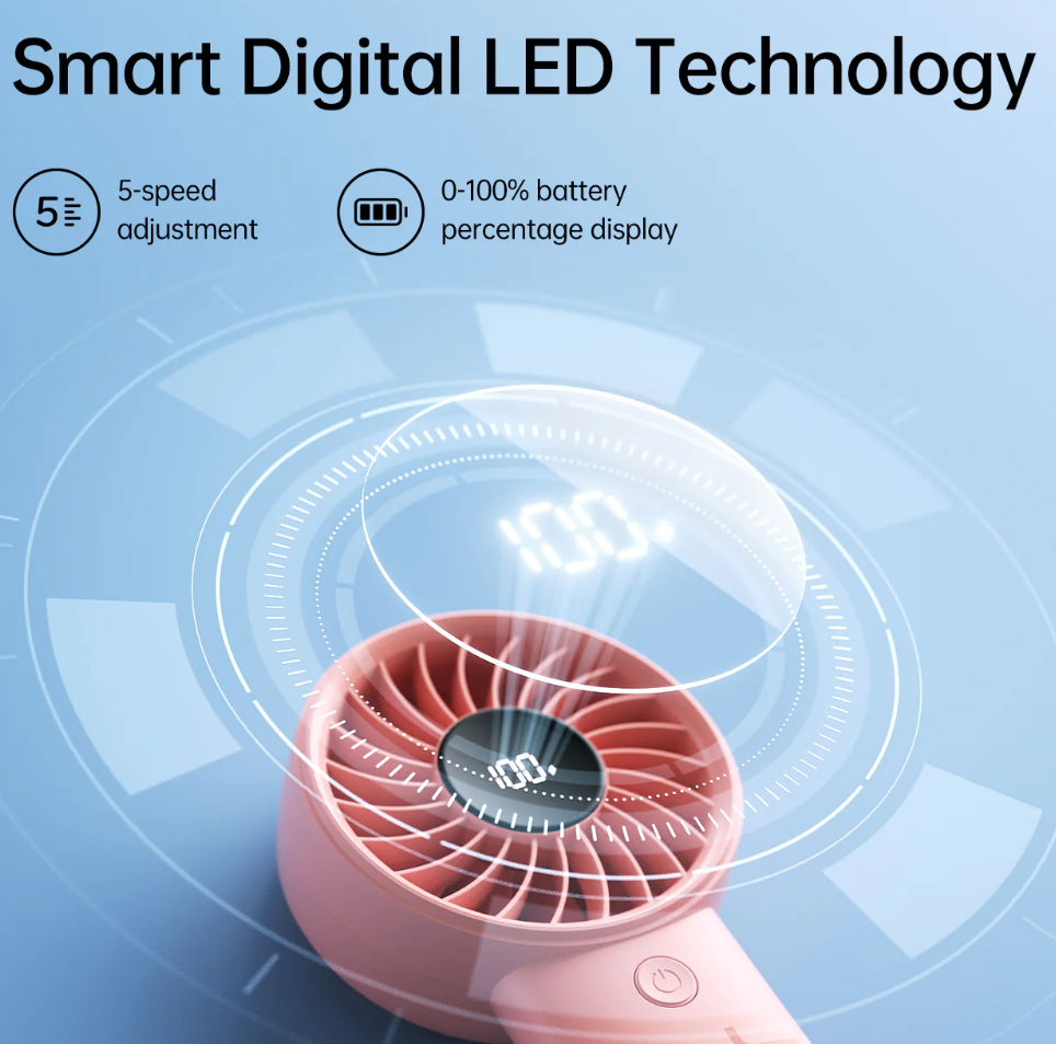 JisuLife Handheld Fan Life4